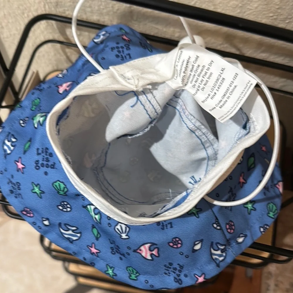 Life is Good Blue Bucket Hat